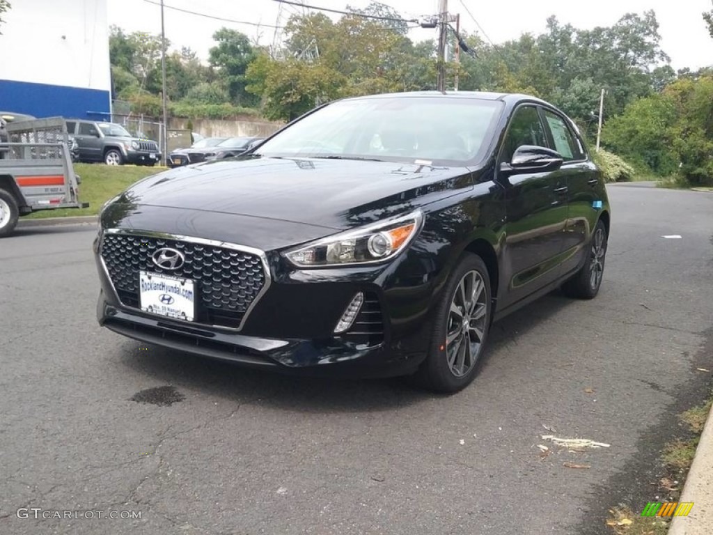 2018 Black Noir Pearl Hyundai Elantra Gt 122672035