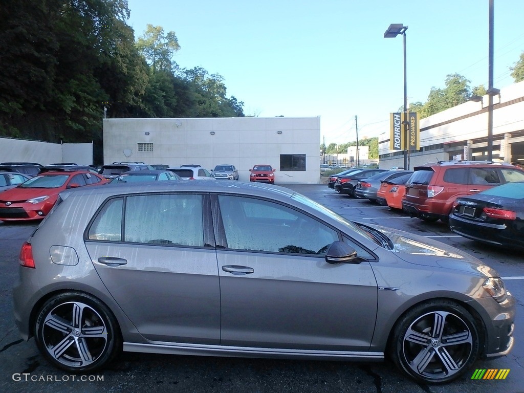 2016 Golf R 4Motion - Limestone Gray Metallic / Black photo #2