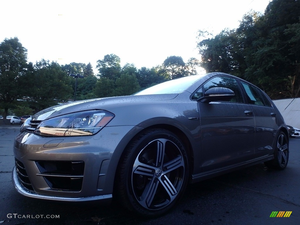 2016 Golf R 4Motion - Limestone Gray Metallic / Black photo #3