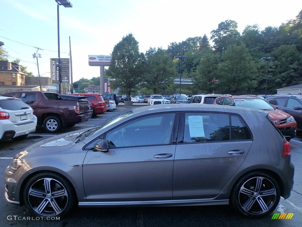 2016 Golf R 4Motion - Limestone Gray Metallic / Black photo #4