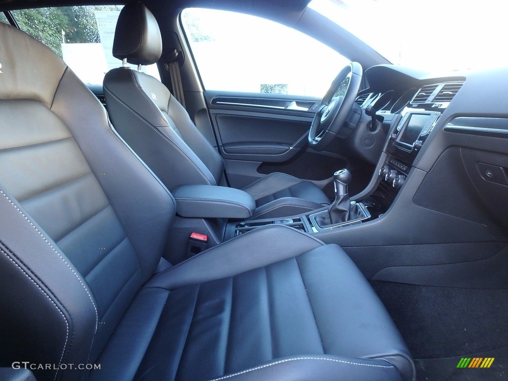 2016 Golf R 4Motion - Limestone Gray Metallic / Black photo #13