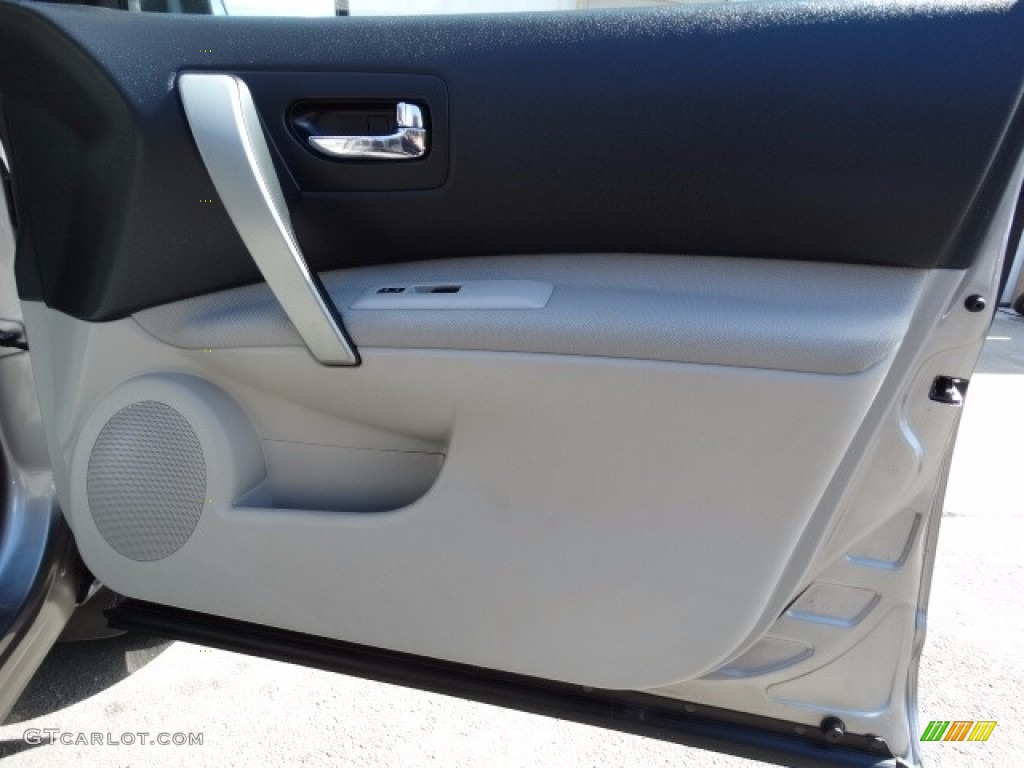 2011 Rogue SV AWD - Frosted Steel Metallic / Black photo #12