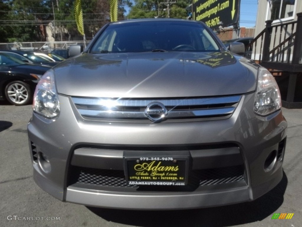 2011 Rogue S AWD Krom Edition - Platinum Graphite / Black photo #2
