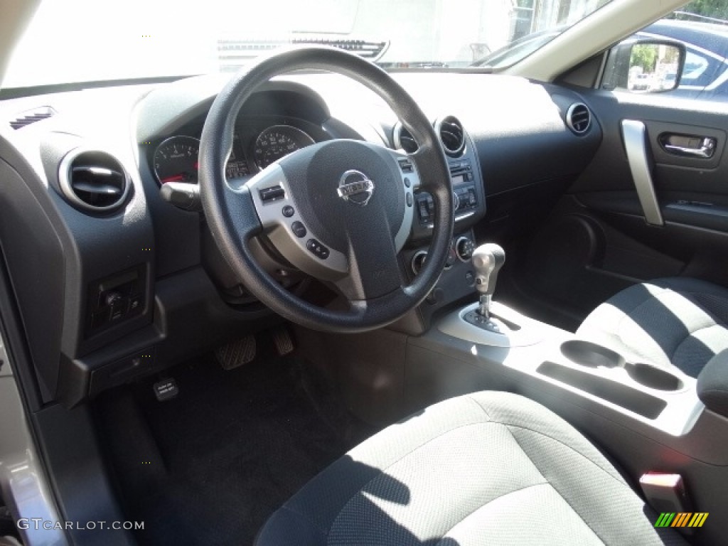 2011 Rogue S AWD Krom Edition - Platinum Graphite / Black photo #10