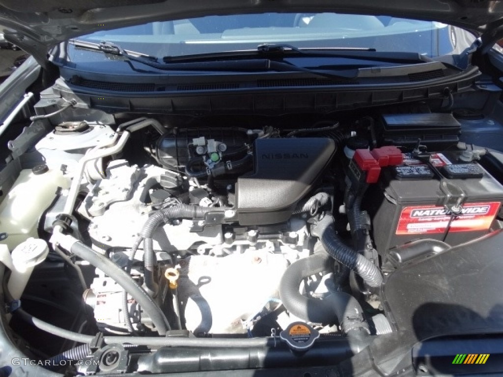 2011 Rogue S AWD Krom Edition - Platinum Graphite / Black photo #26