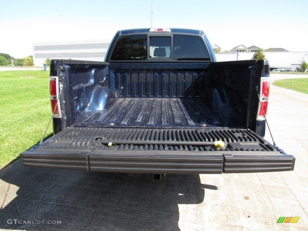 2013 F150 XLT SuperCrew - Blue Jeans Metallic / Adobe photo #9