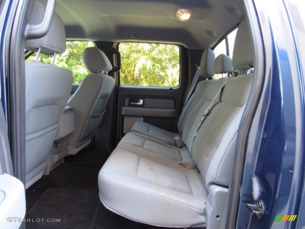 2013 F150 XLT SuperCrew - Blue Jeans Metallic / Adobe photo #14