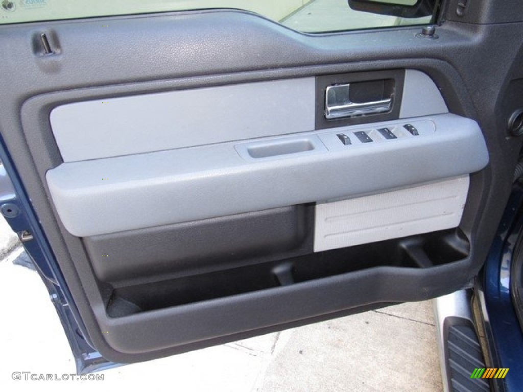 2013 F150 XLT SuperCrew - Blue Jeans Metallic / Adobe photo #21
