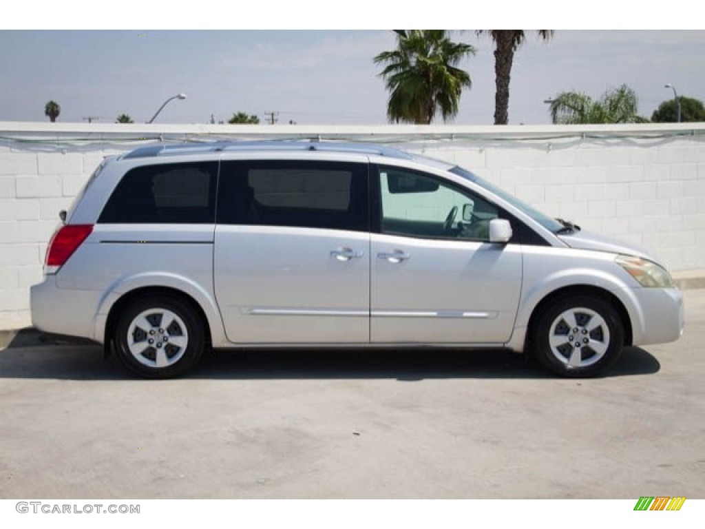 2007 Quest 3.5 S - Silver Mist Metallic / Gray photo #7