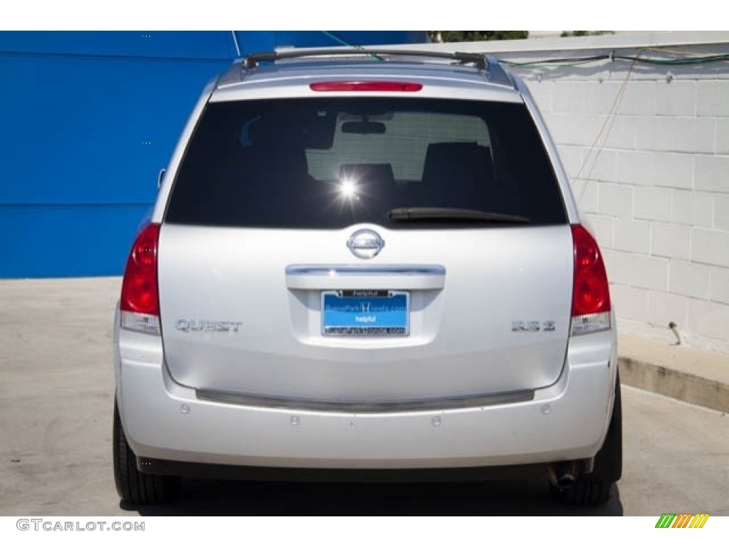 2007 Quest 3.5 S - Silver Mist Metallic / Gray photo #8