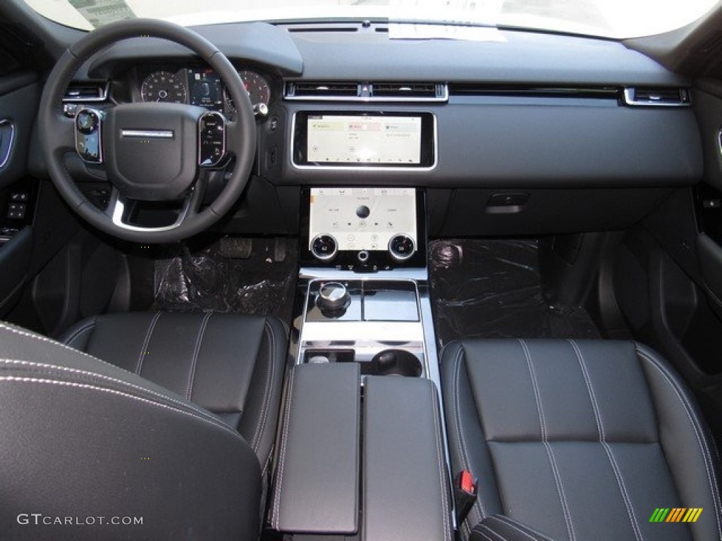 2018 Land Rover Range Rover Velar S Ebony Dashboard Photo #122678265
