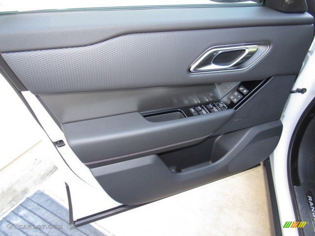 2018 Land Rover Range Rover Velar S Ebony Door Panel Photo #122678469