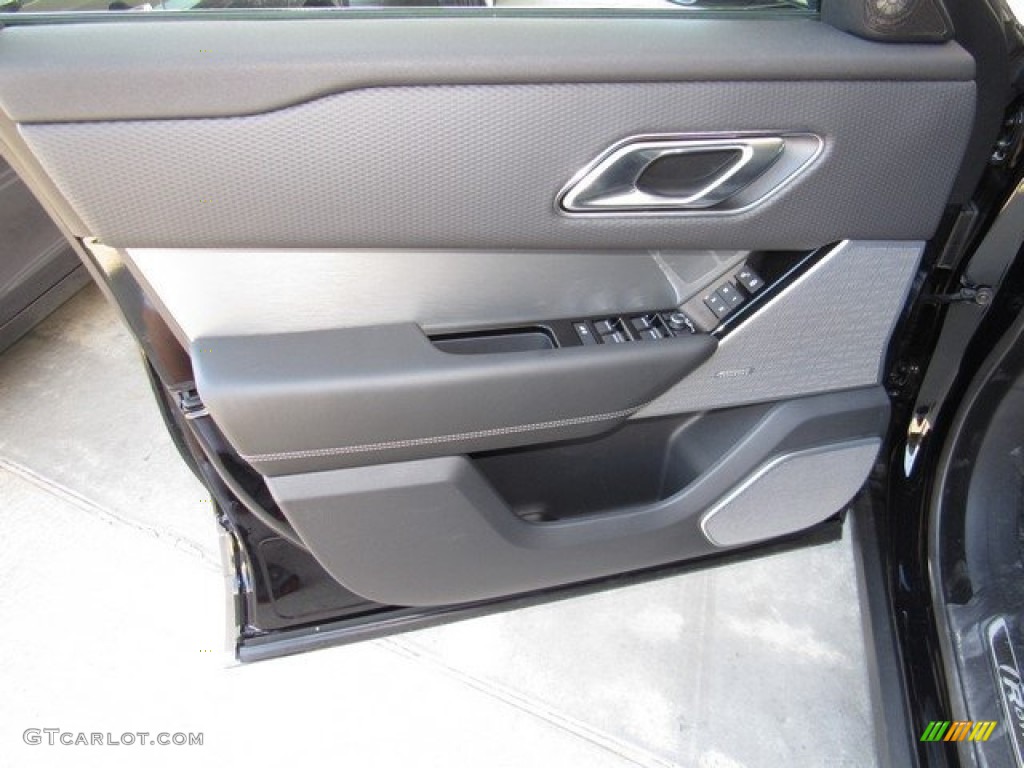 2018 Land Rover Range Rover Velar R Dynamic SE Ebony Door Panel Photo #122678784