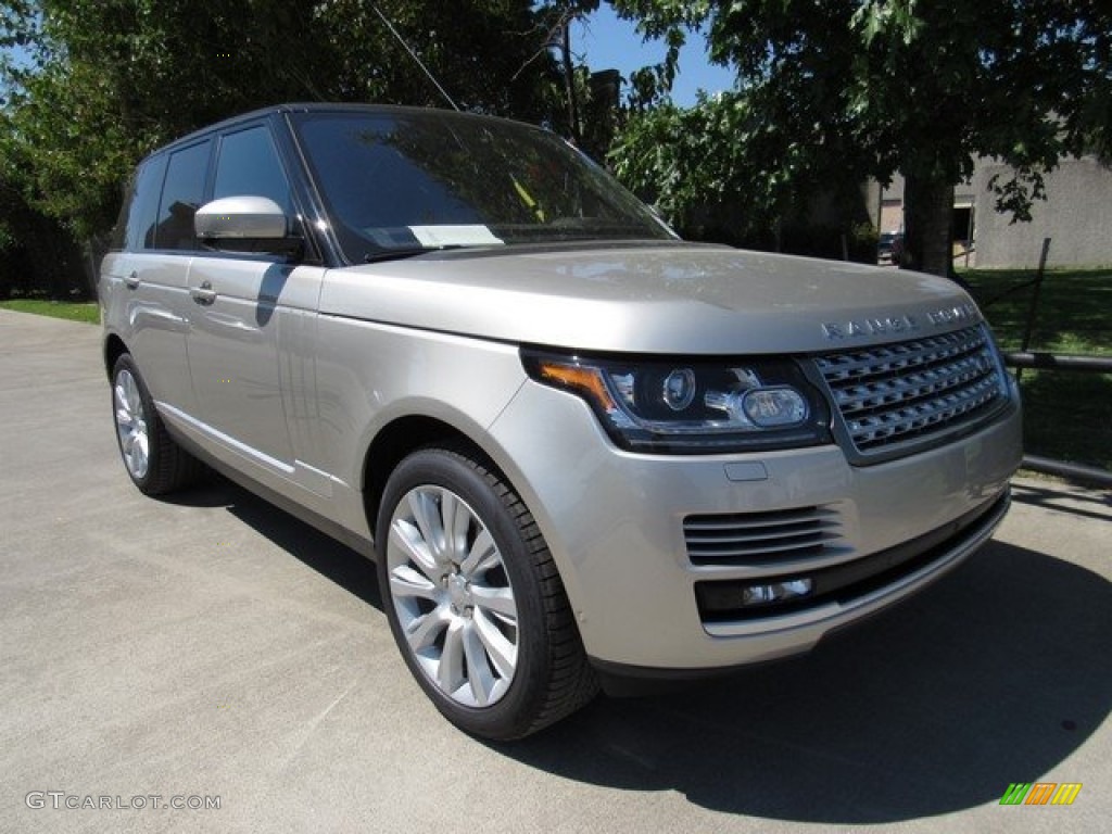 2017 Range Rover Supercharged - Aruba Metallic / Ebony/Ebony photo #2