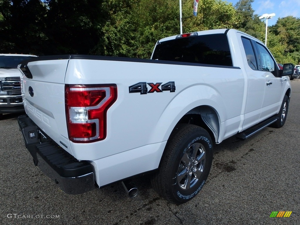 2018 F150 XLT SuperCab 4x4 - Oxford White / Black photo #2