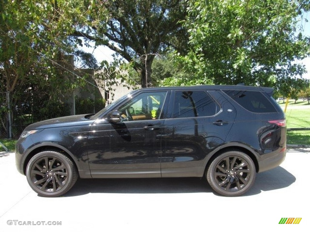 Farallon Black 2017 Land Rover Discovery HSE Luxury Exterior Photo #122679390