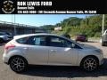 2017 White Gold Ford Focus SEL Hatch  photo #1