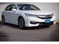 White Orchid Pearl - Accord Hybrid Touring Sedan Photo No. 1