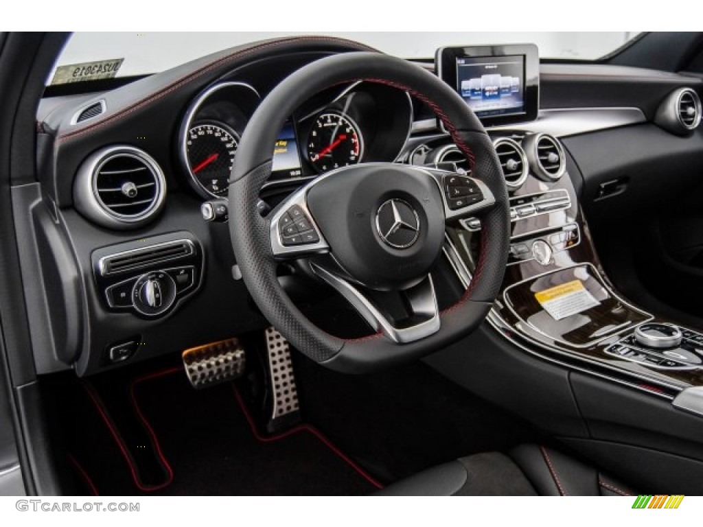 2018 Mercedes-Benz C 43 AMG 4Matic Sedan Black Dashboard Photo #122681760