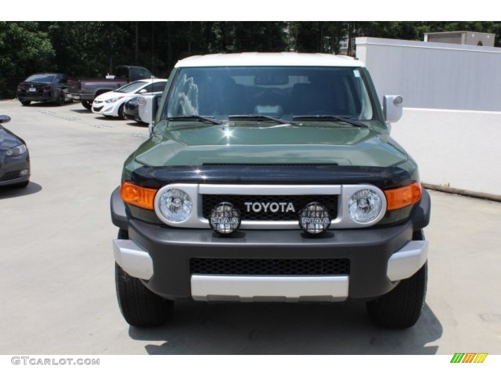 2013 FJ Cruiser 4WD - Army Green / Dark Charcoal photo #3