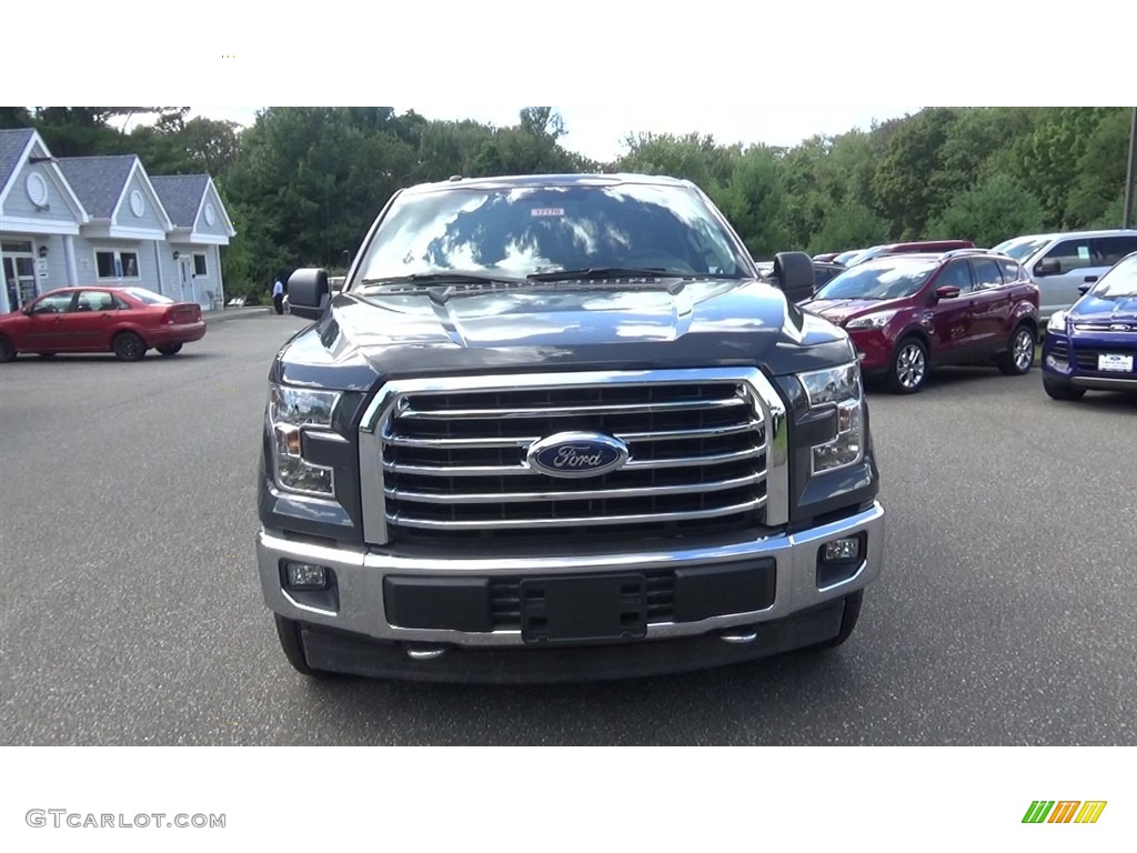 2017 F150 XL SuperCab 4x4 - Lithium Gray / Earth Gray photo #2