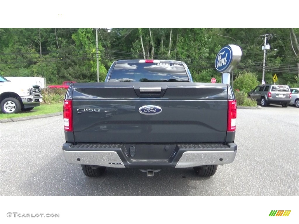 2017 F150 XL SuperCab 4x4 - Lithium Gray / Earth Gray photo #6