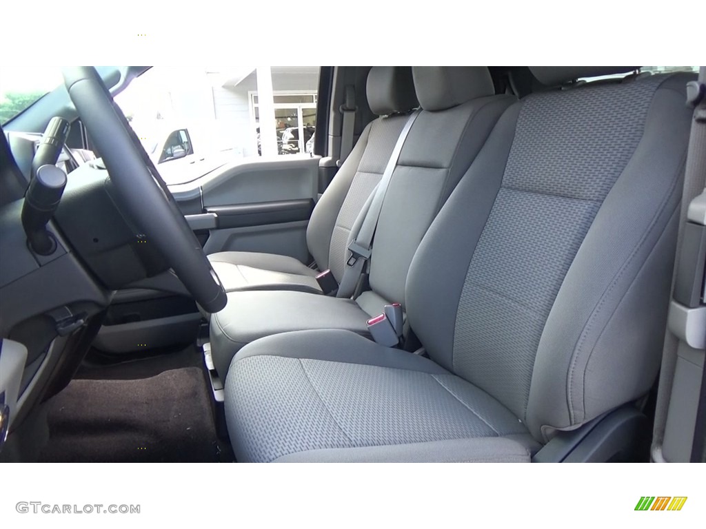 2017 F150 XL SuperCab 4x4 - Lithium Gray / Earth Gray photo #12