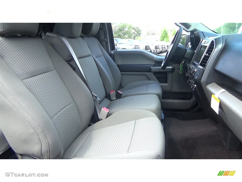 2017 F150 XL SuperCab 4x4 - Lithium Gray / Earth Gray photo #25