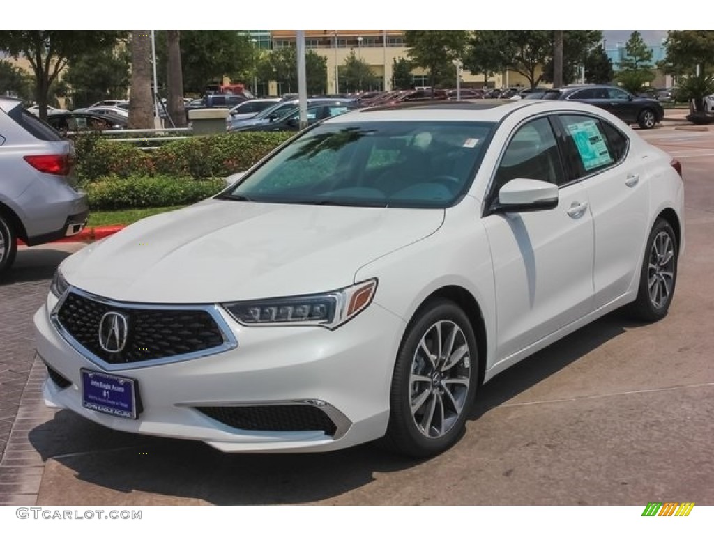 2018 TLX V6 SH-AWD Sedan - Bellanova White Pearl / Parchment photo #3