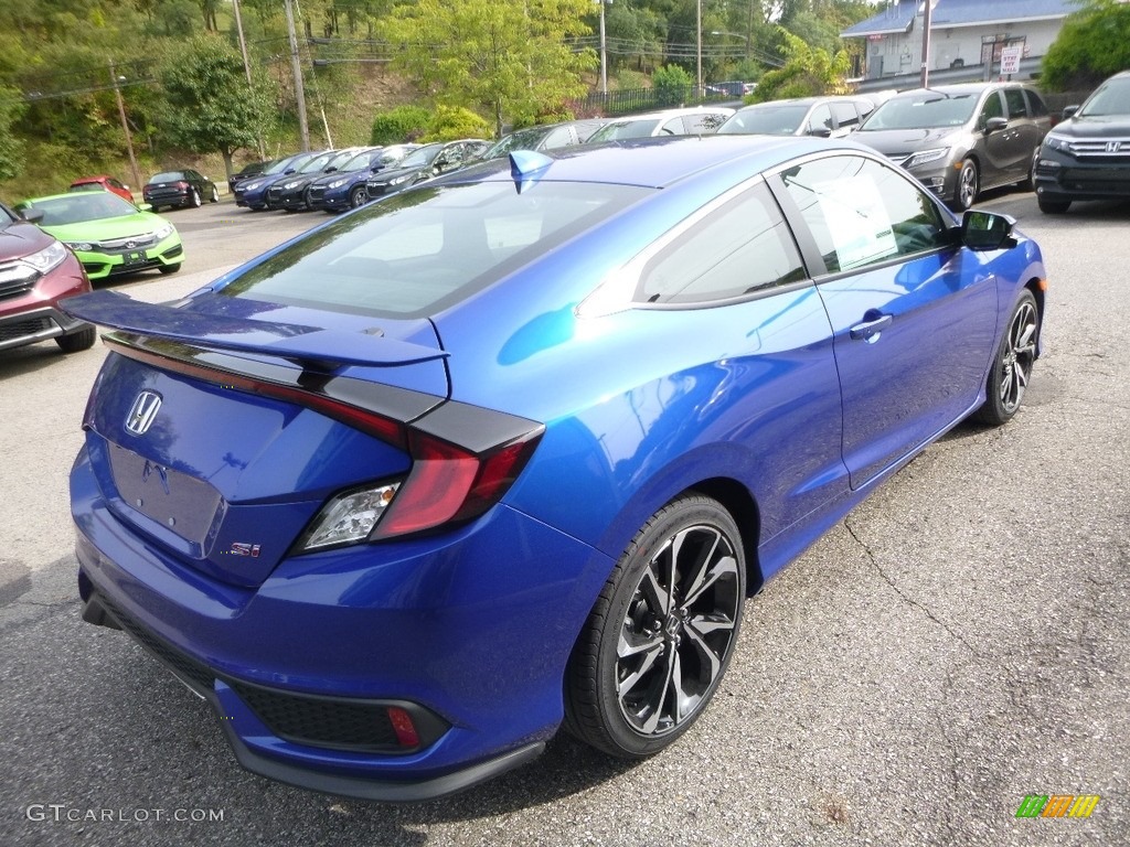 Aegean Blue Metallic 2017 Honda Civic Si Coupe Exterior Photo #122684934