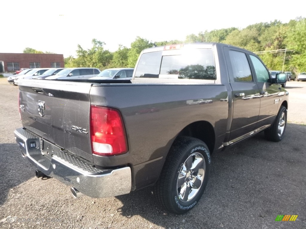 2018 1500 Big Horn Crew Cab 4x4 - Granite Crystal Metallic / Black/Diesel Gray photo #5