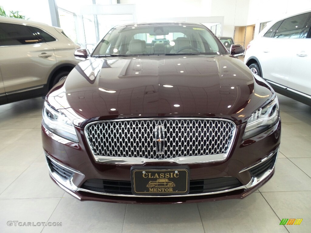 2017 MKZ Select - Burgundy Velvet / Cappuccino photo #2