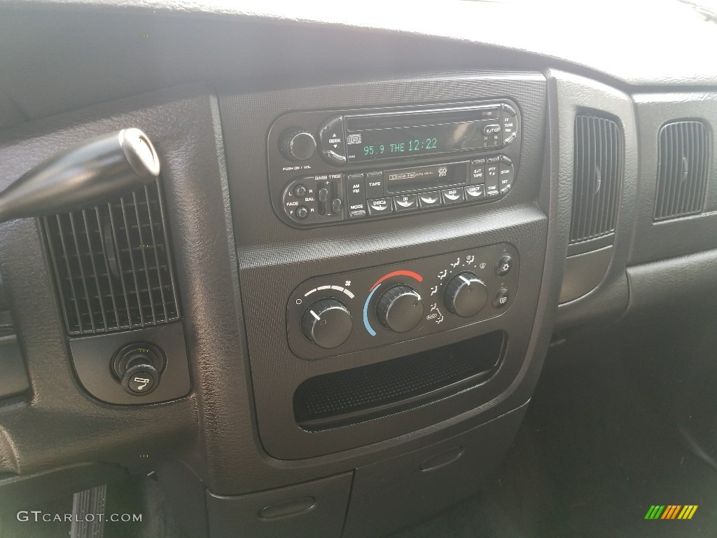 2003 Ram 1500 SLT Quad Cab - Graphite Metallic / Dark Slate Gray photo #11