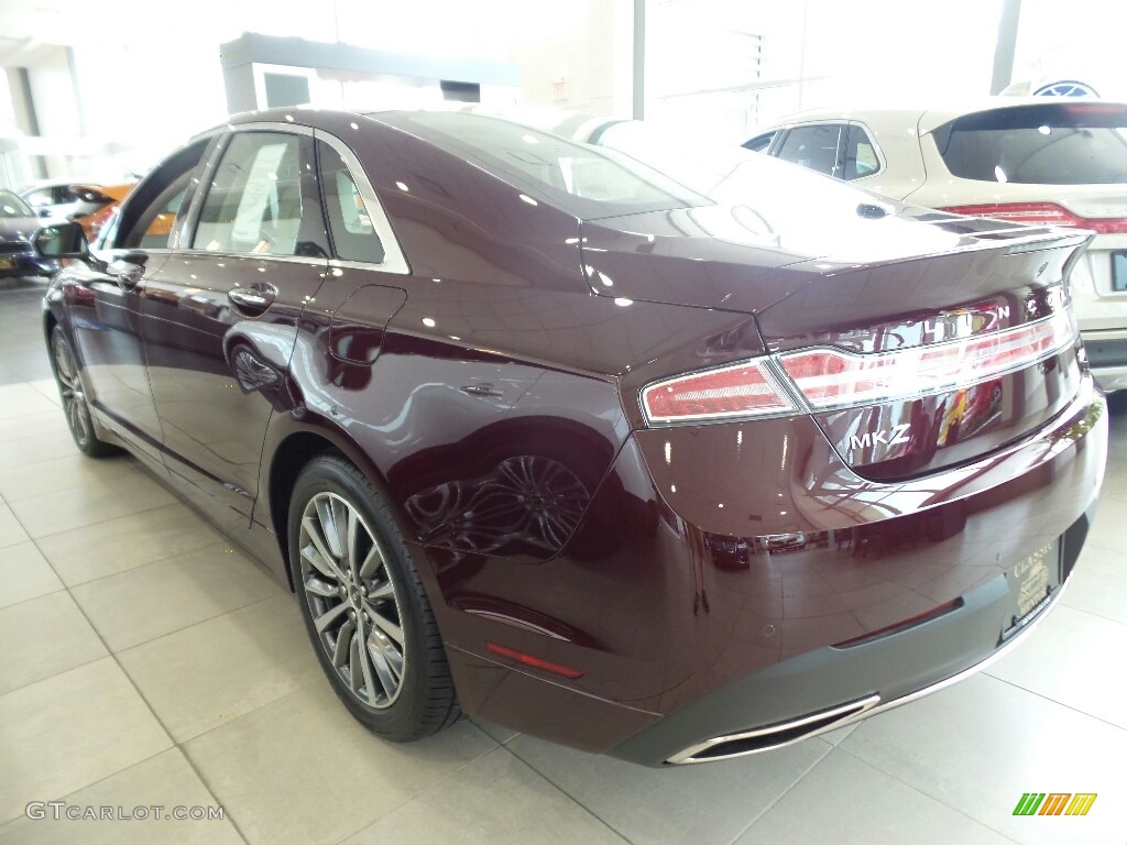 2017 MKZ Select - Burgundy Velvet / Cappuccino photo #3