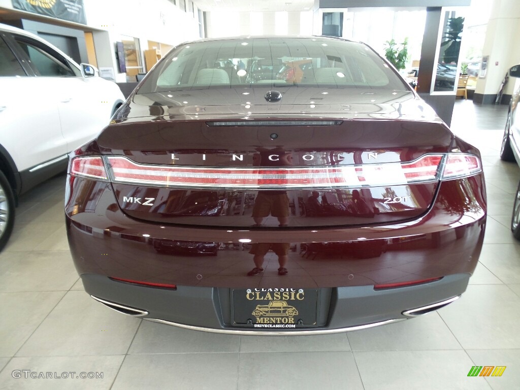 2017 MKZ Select - Burgundy Velvet / Cappuccino photo #4