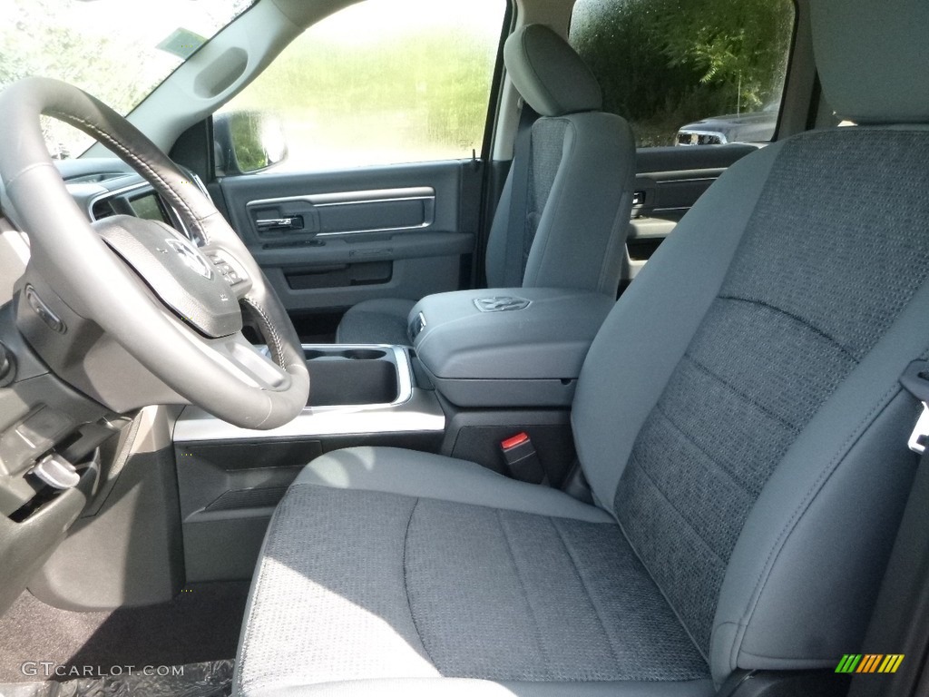 2018 1500 Big Horn Crew Cab 4x4 - Granite Crystal Metallic / Black/Diesel Gray photo #14