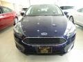 2017 Kona Blue Ford Focus SEL Hatch  photo #2