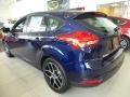 2017 Kona Blue Ford Focus SEL Hatch  photo #3
