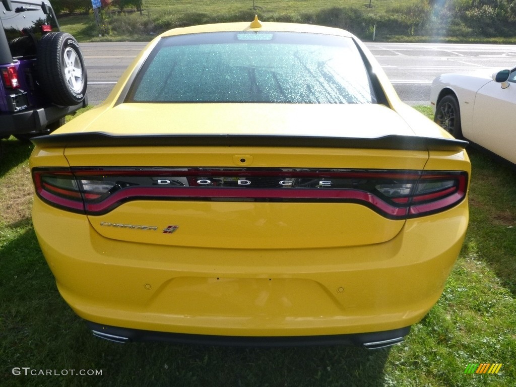 2018 Charger GT AWD - Yellow Jacket / Black photo #3