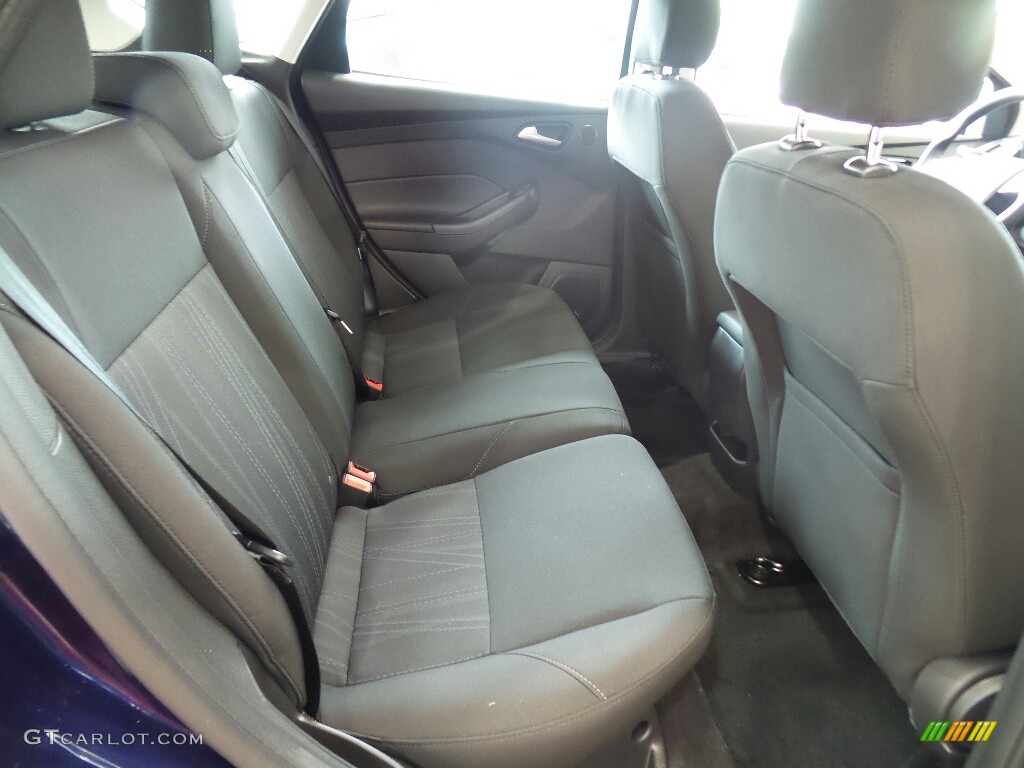 2017 Focus SEL Hatch - Kona Blue / Charcoal Black photo #8