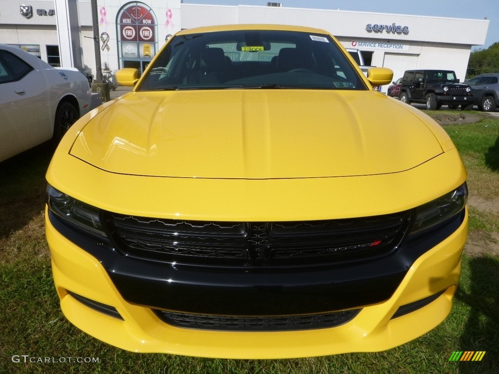 2018 Charger GT AWD - Yellow Jacket / Black photo #6
