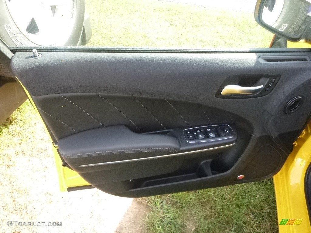 2018 Charger GT AWD - Yellow Jacket / Black photo #13