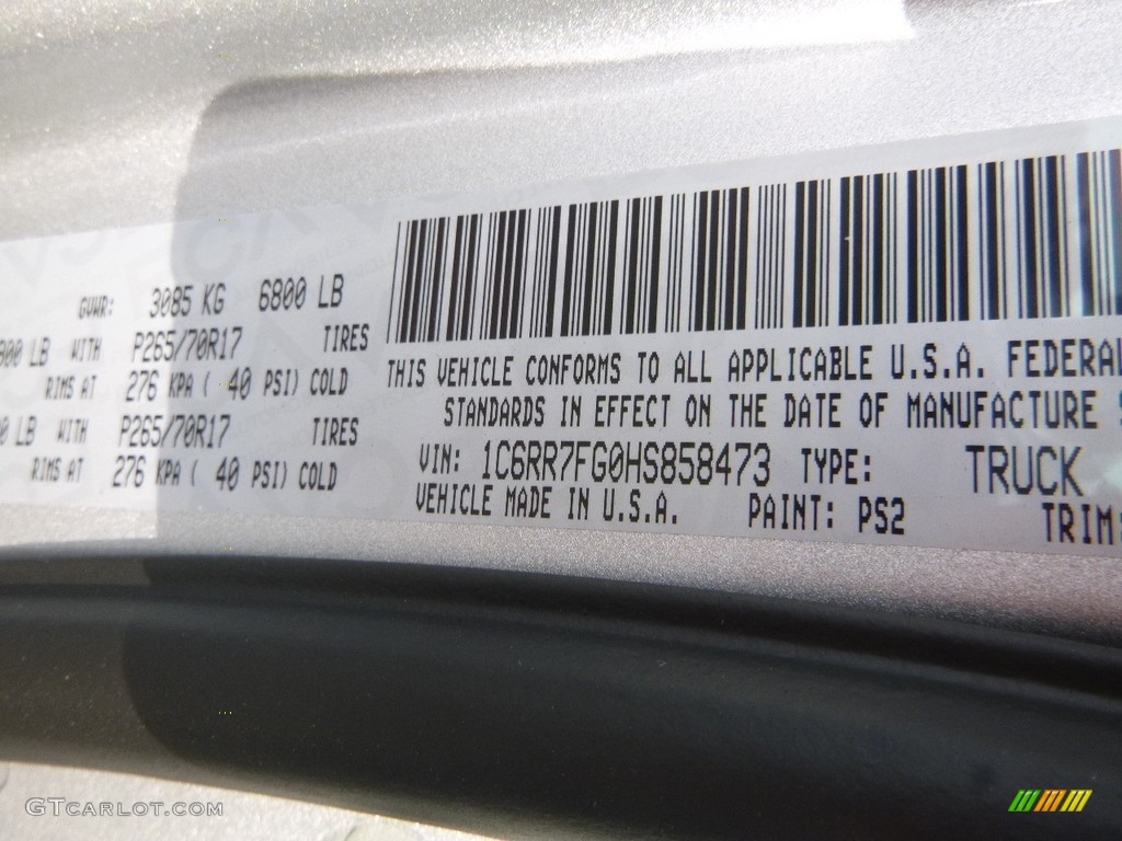 2017 1500 Express Quad Cab 4x4 - Bright Silver Metallic / Black/Diesel Gray photo #16