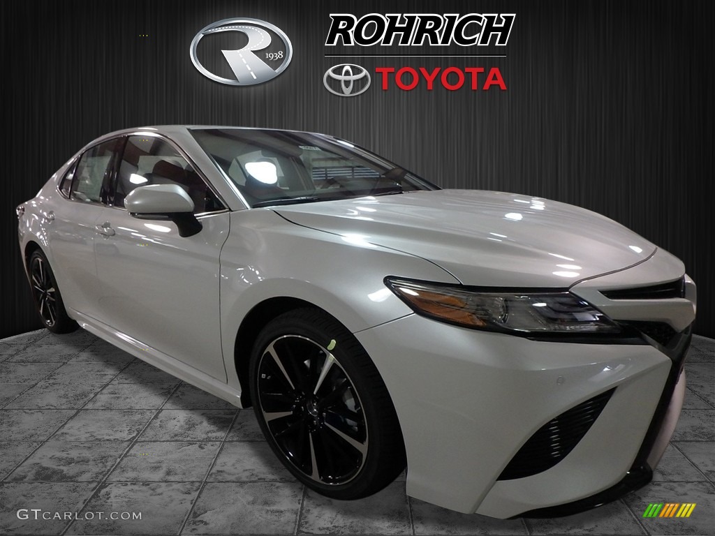 2018 Wind Chill Pearl Toyota Camry Xse 122684456 Gtcarlot