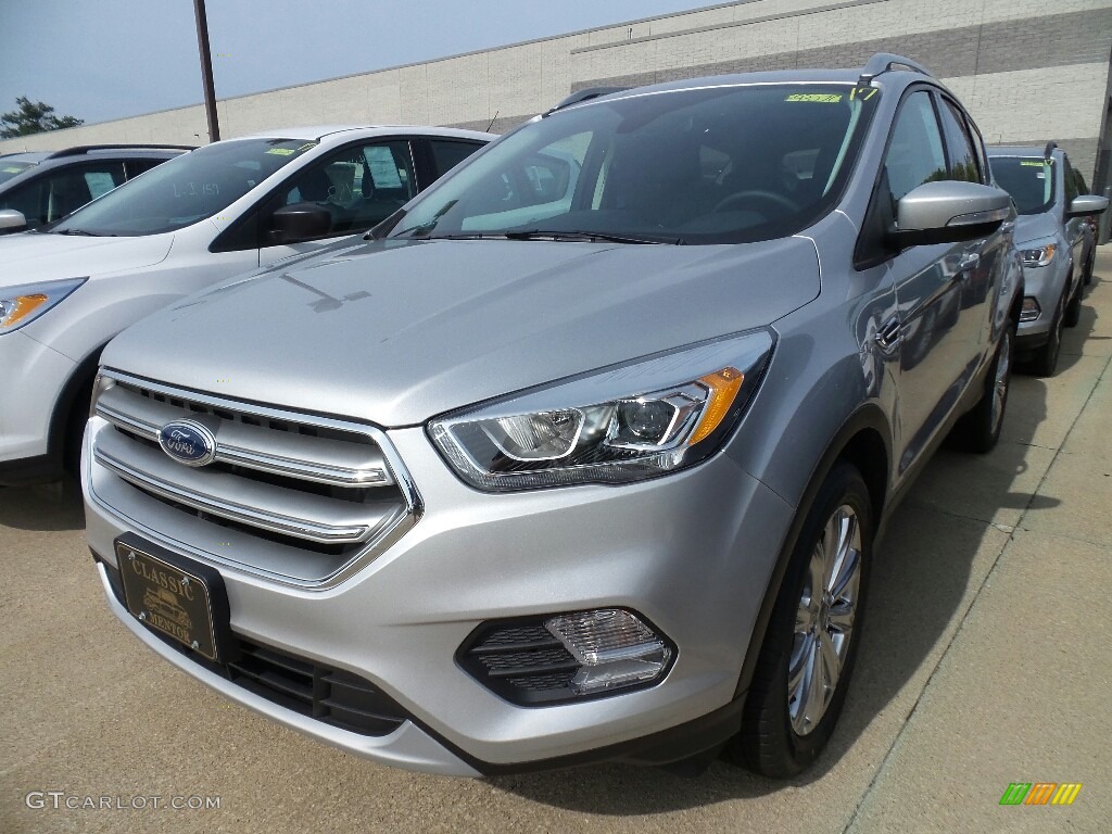 2017 Escape Titanium 4WD - Ingot Silver / Charcoal Black photo #1