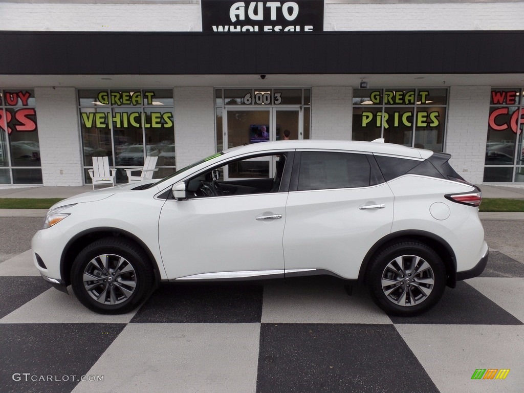 2017 Murano SL - Pearl White / Graphite photo #1