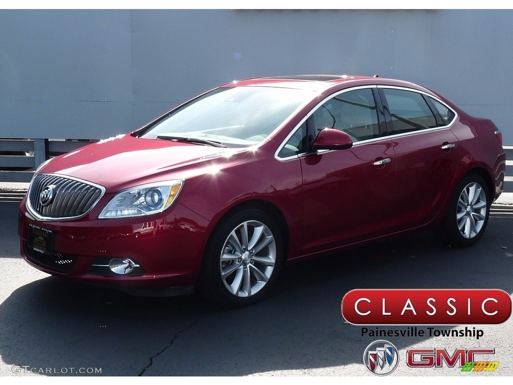 Crystal Red Tintcoat Buick Verano