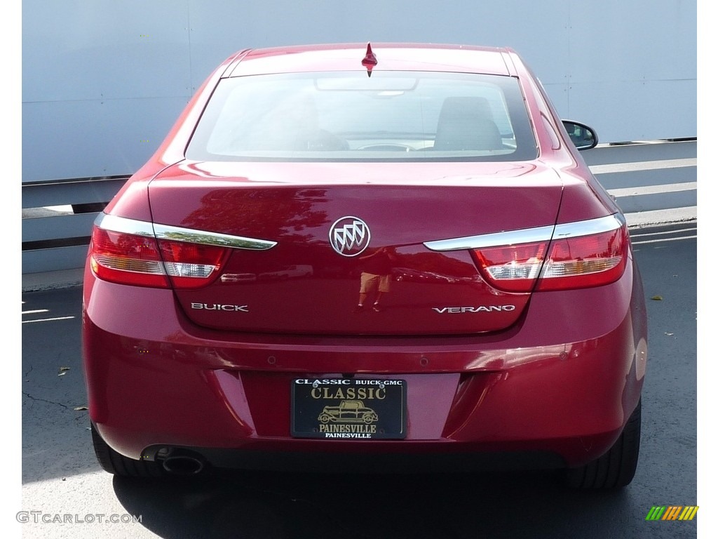 2014 Verano Leather - Crystal Red Tintcoat / Cashmere photo #3
