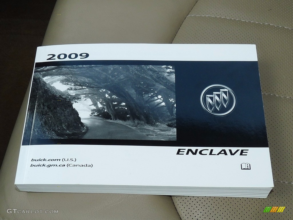 2009 Enclave CXL AWD - Cocoa Metallic / Cocoa/Cashmere photo #18