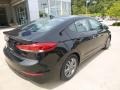 2018 Phantom Black Hyundai Elantra SEL  photo #2